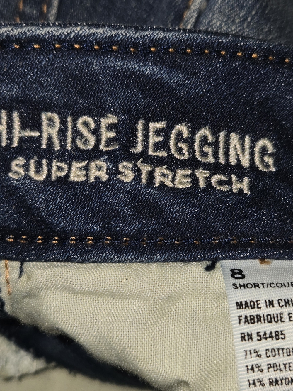 American Eagle Outfitters Medium Wash Whisker Jeans - Blue Womens Size 8 (6) - Picture 8 of 13